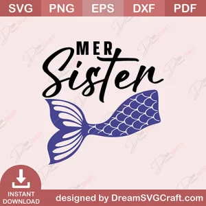 Mer Sister SVG