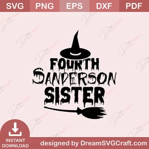 Fourth Sanderson Sister SVG