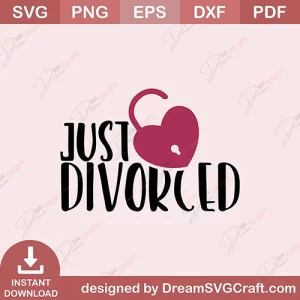Just Divorced SVG