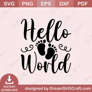 Hello World SVG