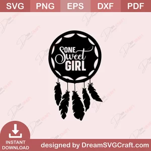 One Sweet Girl SVG