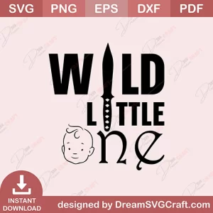 Wild Little One SVG