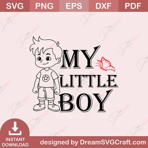 My Little Boy SVG