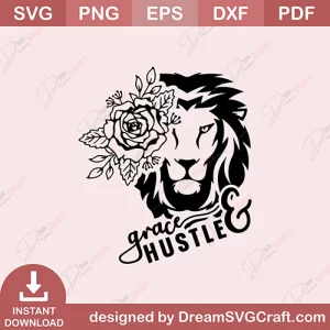 Grace And Hustle SVG