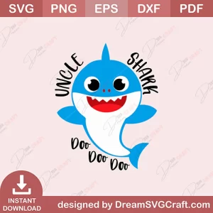 Uncle Shark Doo Doo Doo SVG