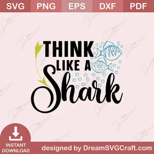 Think Like A Shark SVG