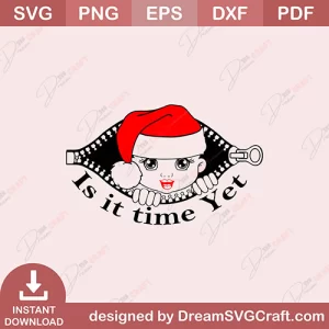 Is It Time Yet SVG