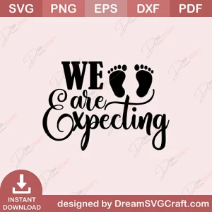 We Are Expecting SVG
