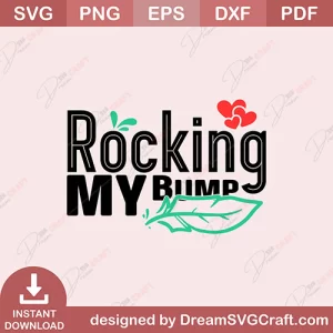 Rocking My Bump SVG