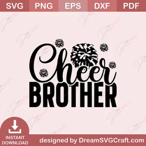 Cheer Brother SVG