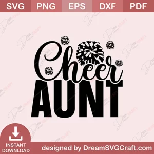 Cheer Aunt SVG