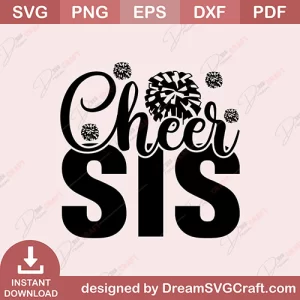 Cheer Sis SVG