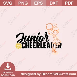 Junior Cheerleder SVG