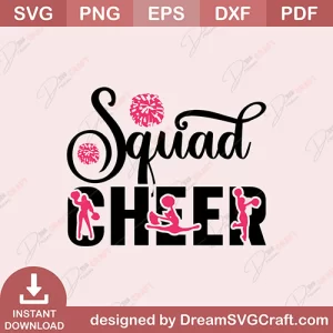 Squad Cheer SVG