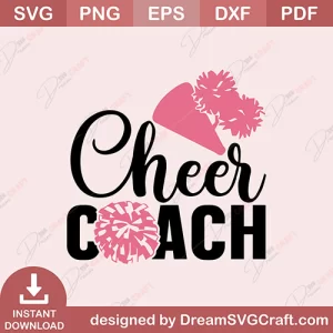Cheer Coach SVG