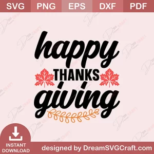 Happy Thanksgiving SVG