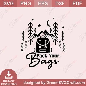 Pack Your Bags SVG