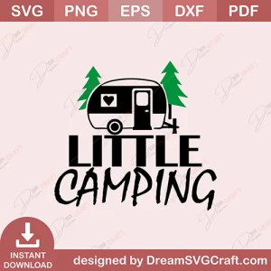 Little Camping SVG