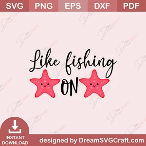 Like Fishing On SVG
