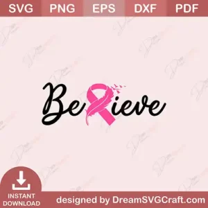 Believe SVG Download | Cricut & Silhouette File