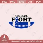 United We Fight SVG – Download for Cricut & Silhouette