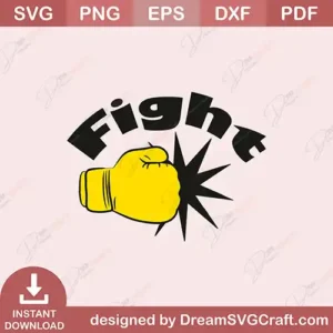 Fight SVG Download | Cricut & Silhouette Compatible