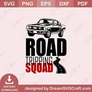 Road Tripping Squad SVG