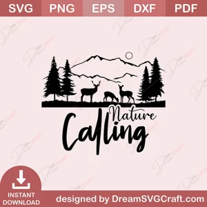 Nature Calling SVG