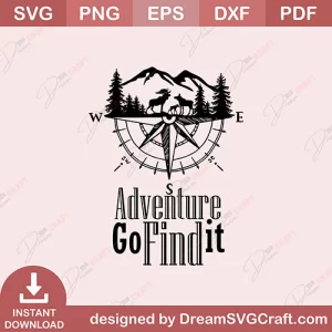 Adventure Go Find It SVG