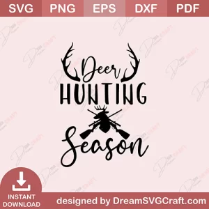 Deer Hunting Season SVG