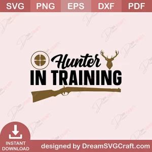 Hunter In Training SVG