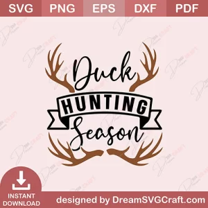Duck Hunting Season SVG