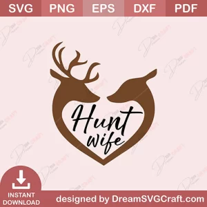 Hunt Wife SVG