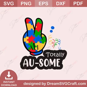 Totally Au Some SVG