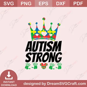 Autism Strong SVG
