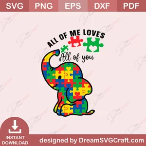 All Of Me Loves All Of You SVG