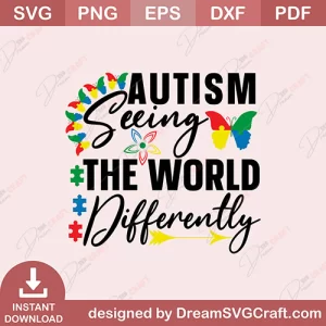 Autism Seeing The World Differently SVG