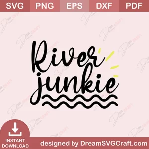 River Junkie SVG