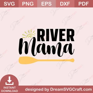 River Mama SVG
