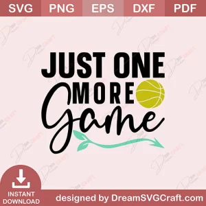 Just One More Game SVG