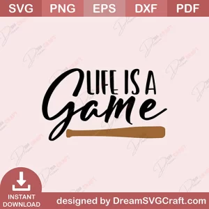 Life Is A Game SVG