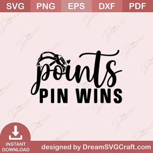 Points Pin Wins SVG