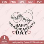 Download Happy Grandparents Day SVG | High-Quality Cut Files