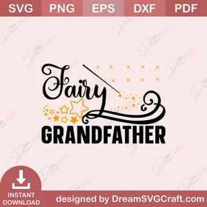 Fairy Grandfather SVG