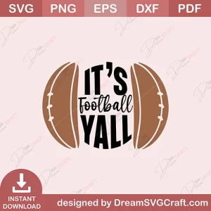 Its Football Yall SVG