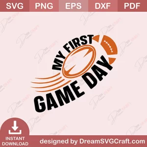 My First Game Day SVG