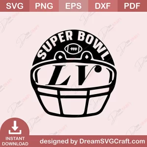 Super Bowl LV SVG