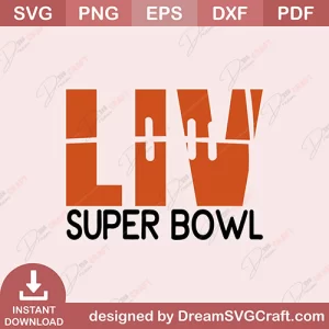 Liv Super Bowl SVG