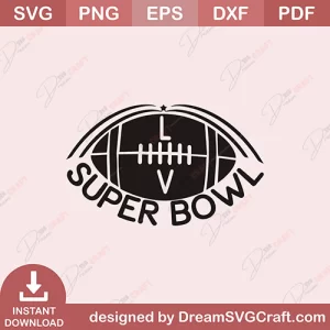 LV Super Bowl SVG