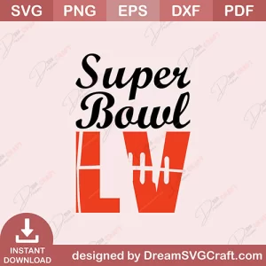 Super Bowl Lv SVG